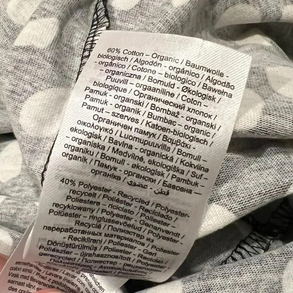 Vero Moda Black White Polka Dot Front Slit Mini Cami Dress S - Picture 5 of 5